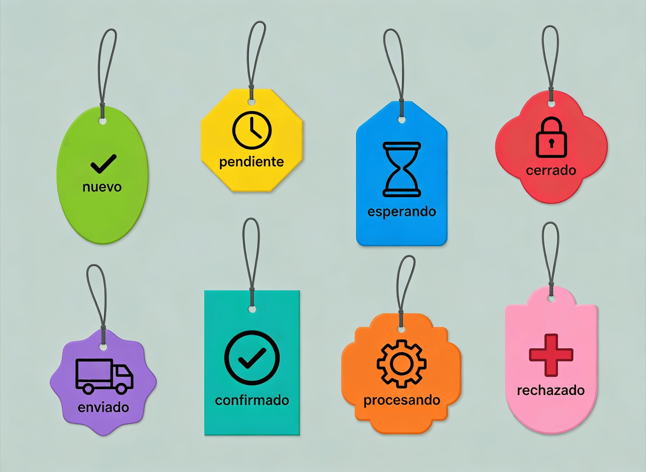 Tagging items in a software automation process